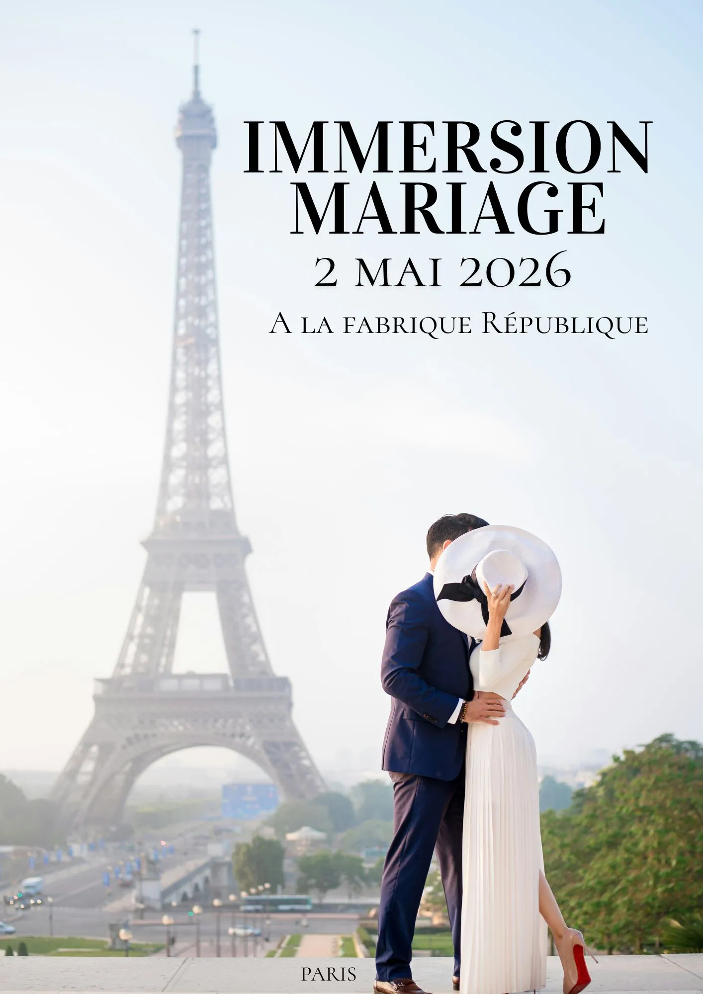 paria-affiche Affiche immersion mariage 2026